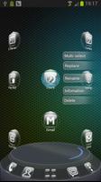 Glass Next Launcher 3D Theme capture d'écran 3