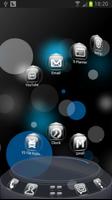 Glass Next Launcher 3D Theme постер