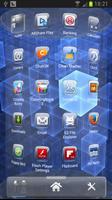 Glass Next Launcher 3D Theme скриншот 1