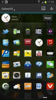 Next Launcher Theme For Galaxy syot layar 2