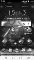 NEXT LAUNCHER THEME OctaXwhite capture d'écran 1