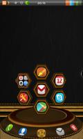 Next Launcher 3D Leather Theme poster