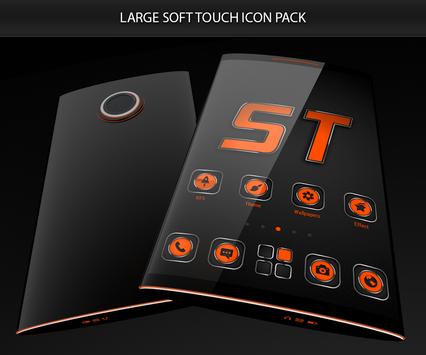 Soft Touch Orange Theme 截图 2