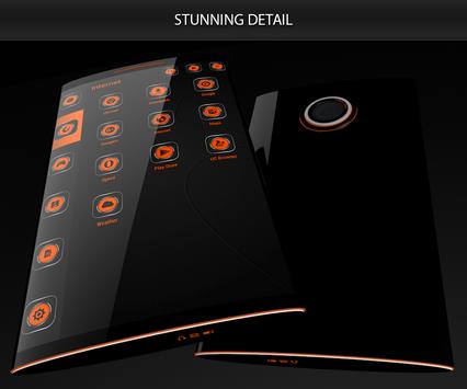 Soft Touch Orange Theme 截图 4
