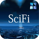 SciFi Next Launcher 3D Theme APK