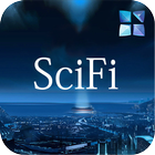 SciFi Next Launcher 3D Theme آئیکن