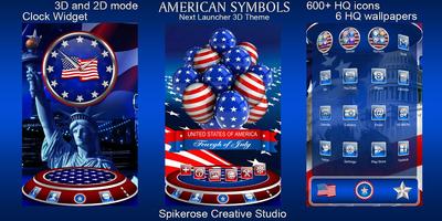 American Symbols 3D Next Launc poster