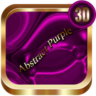 Abstract Purple 3D Next Launch icon