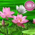 Lotus Flower 3D Next Launcher  icon