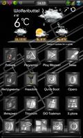 Next Launcher 3D Theme Stun-BW screenshot 3