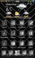 Next Launcher 3D Theme Stun-BW poster