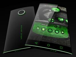 Stalker Green theme for Next Launcher screenshot 2