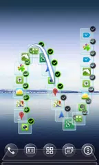 Peaceful Next Launcher Theme APK download