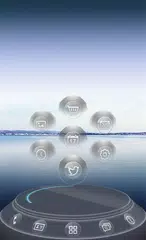 Peaceful Next Launcher Theme APK download