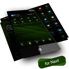 RubberGreen NextLauncher Theme APK Herunterladen