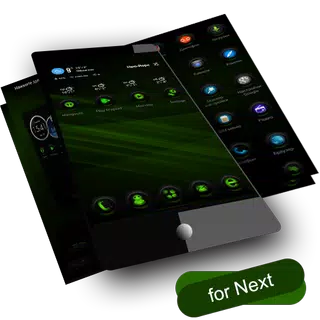 RubberGreen NextLauncher Theme