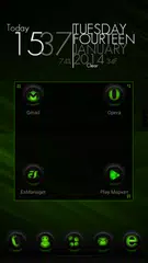 RubberGreen NextLauncher Theme APK download
