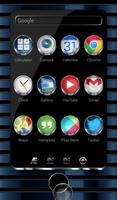 Next Launcher Theme Azure 3D Ekran Görüntüsü 2