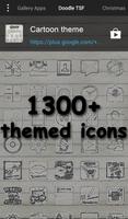 Next Launcher 3D Theme Cartoon ảnh chụp màn hình 3