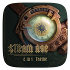 (FREE) Steam Age 2 In 1 Theme icon