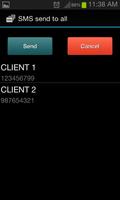 Clients SMS Reminder Lite ảnh chụp màn hình 3