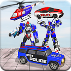 US Police Robot War Multi Robot Transform Games アイコン