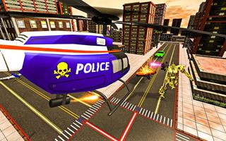 US Police Robot War Multi Robot Transform Games ポスター