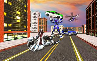 US Police Robot War Multi Robot Transform Games スクリーンショット 1