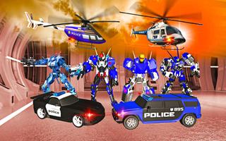 US Police Robot War Multi Robot Transform Games スクリーンショット 2