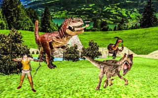 Deadly Dinosaur Animals Hunting Games Poster