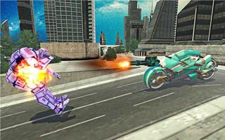 US Police Robot Transform War imagem de tela 2