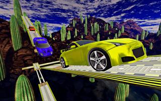 Sky Impossible tracks Stunt car racing capture d'écran 2