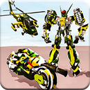 US Army Robot Transform City Helicopter War APK
