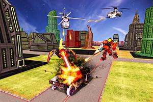 US Army Robot Transform Jet War Robot Games 포스터