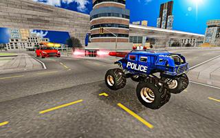 US police Robot Transform Horse game imagem de tela 2