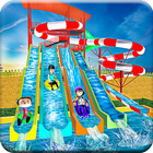 Water Slide Amusement Fun Park 3D simgesi