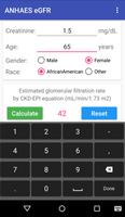 ANHAES eGFR calculator โปสเตอร์