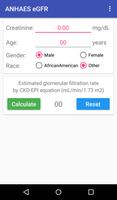 ANHAES eGFR calculator screenshot 1