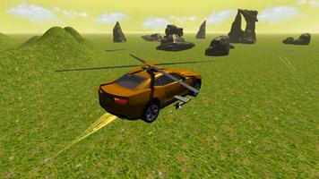 Flying Muscle Helicopter Car screenshot 1