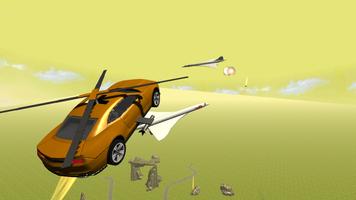 Flying Muscle Helicopter Car スクリーンショット 2