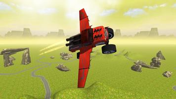 Flying Monster Truck Simulator poster