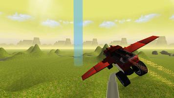 Flying Monster Truck Simulator capture d'écran 2