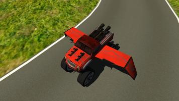 Flying Monster Truck Simulator capture d'écran 3