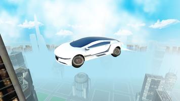 Futuristic Flying Car Driving capture d'écran 1