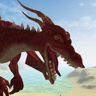 Flying Fire Drake Simulator 3D icône