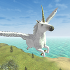 آیکون‌ Flying Unicorn Simulator Free