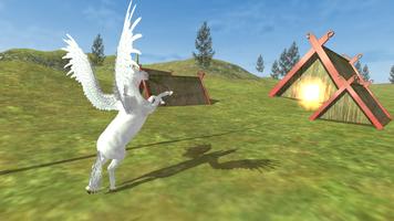 Flying Unicorn Simulator Free capture d'écran 2