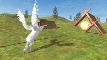 Flying Unicorn Simulator Free ảnh chụp màn hình 2