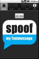 Spoof Text Fake SMS poster