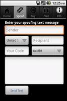 Spoof Text Fake SMS ภาพหน้าจอ 1